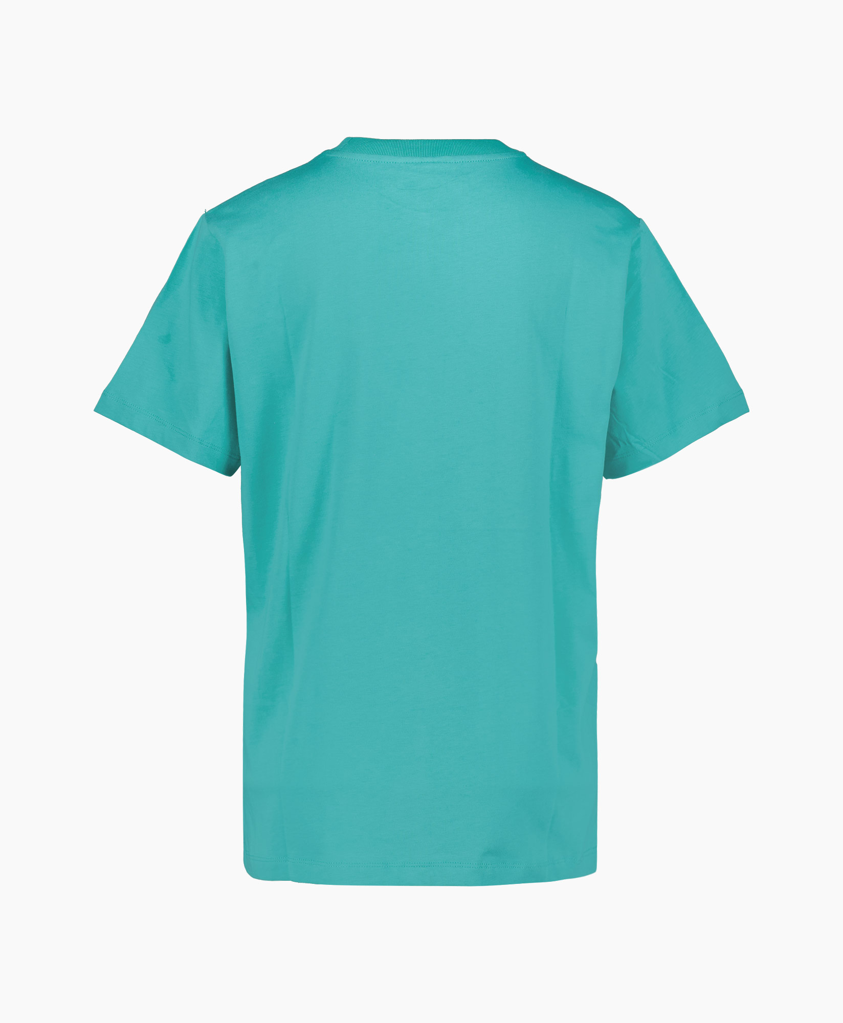 Ganni T-shirt Korte Mouw T3430 Blauw