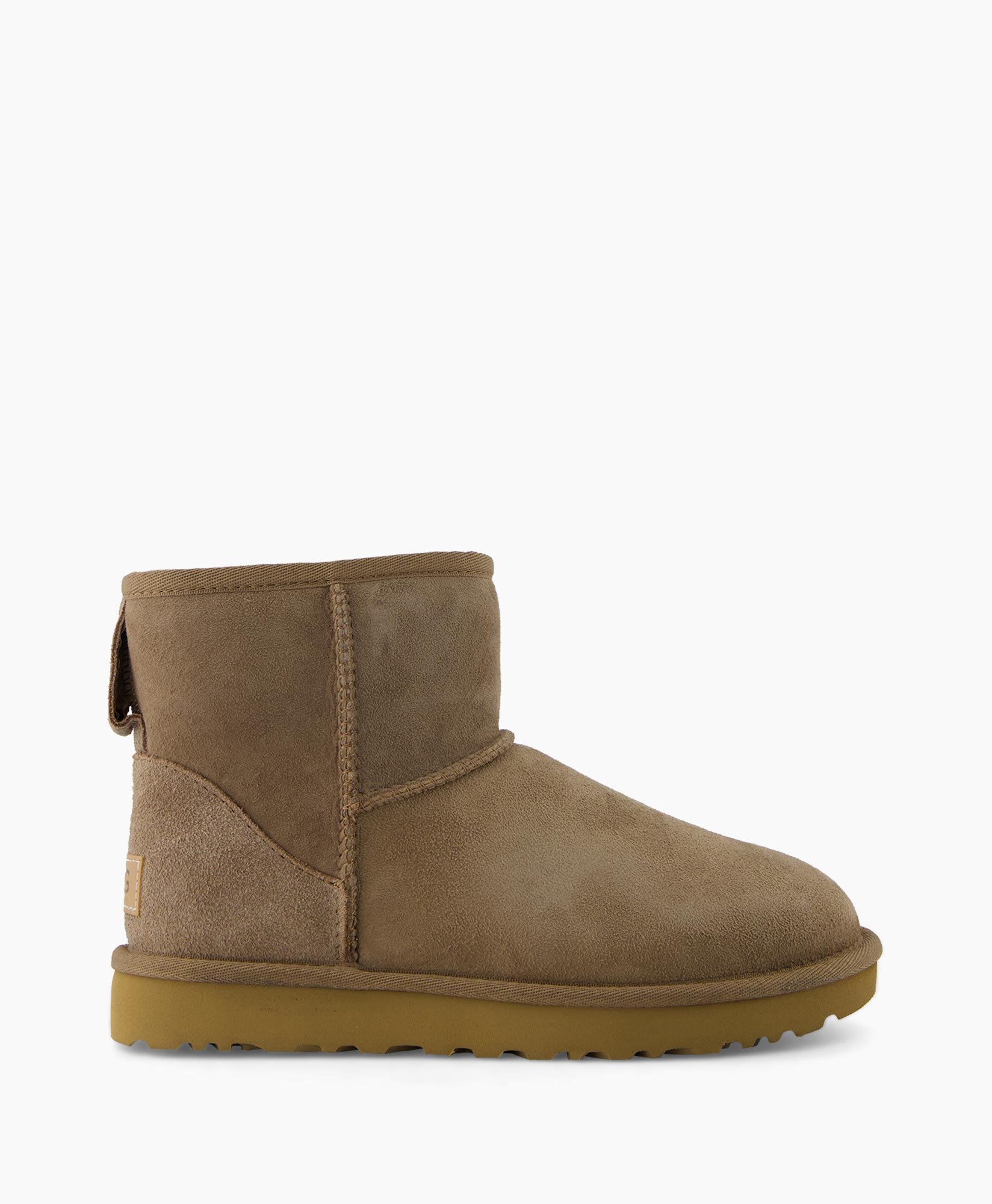 Ugg Enkellaars Classic Mini Ii Grijs