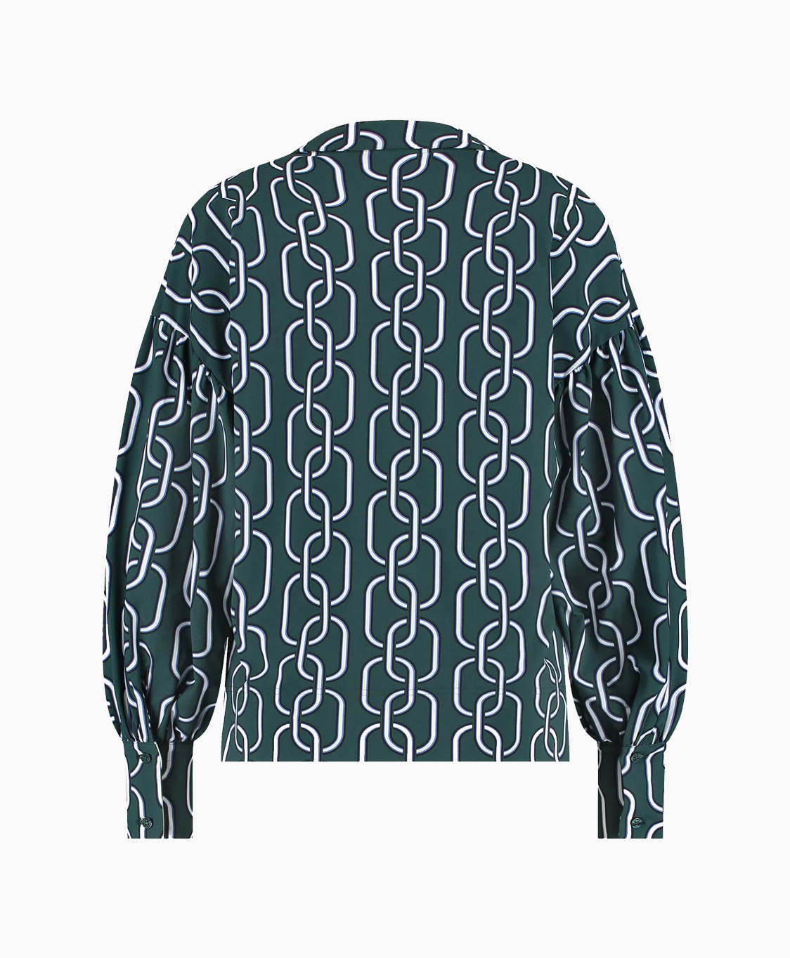 Studio Anneloes Blouse Jinthe Chain Donker Groen