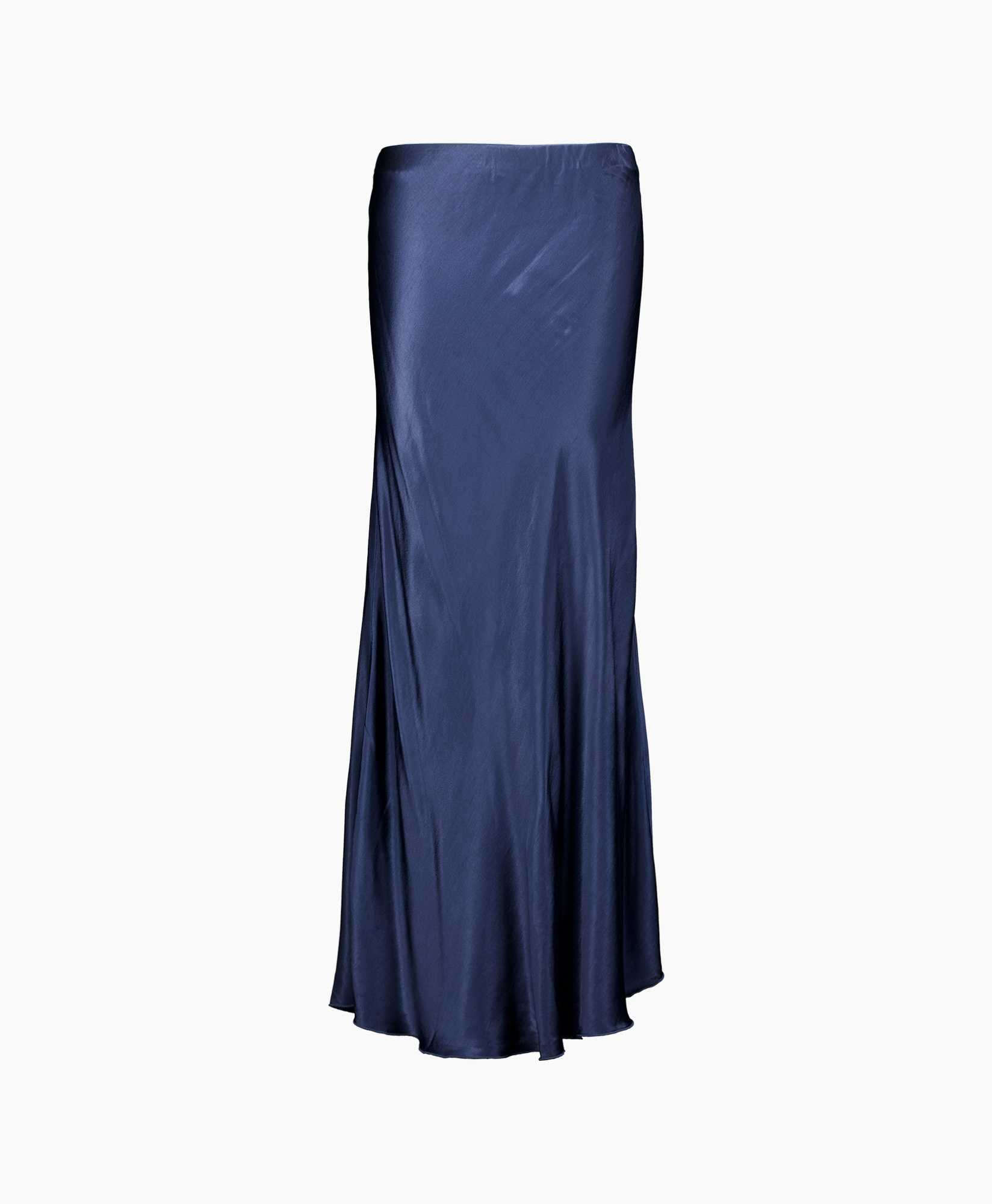 Maxi rok blauw online