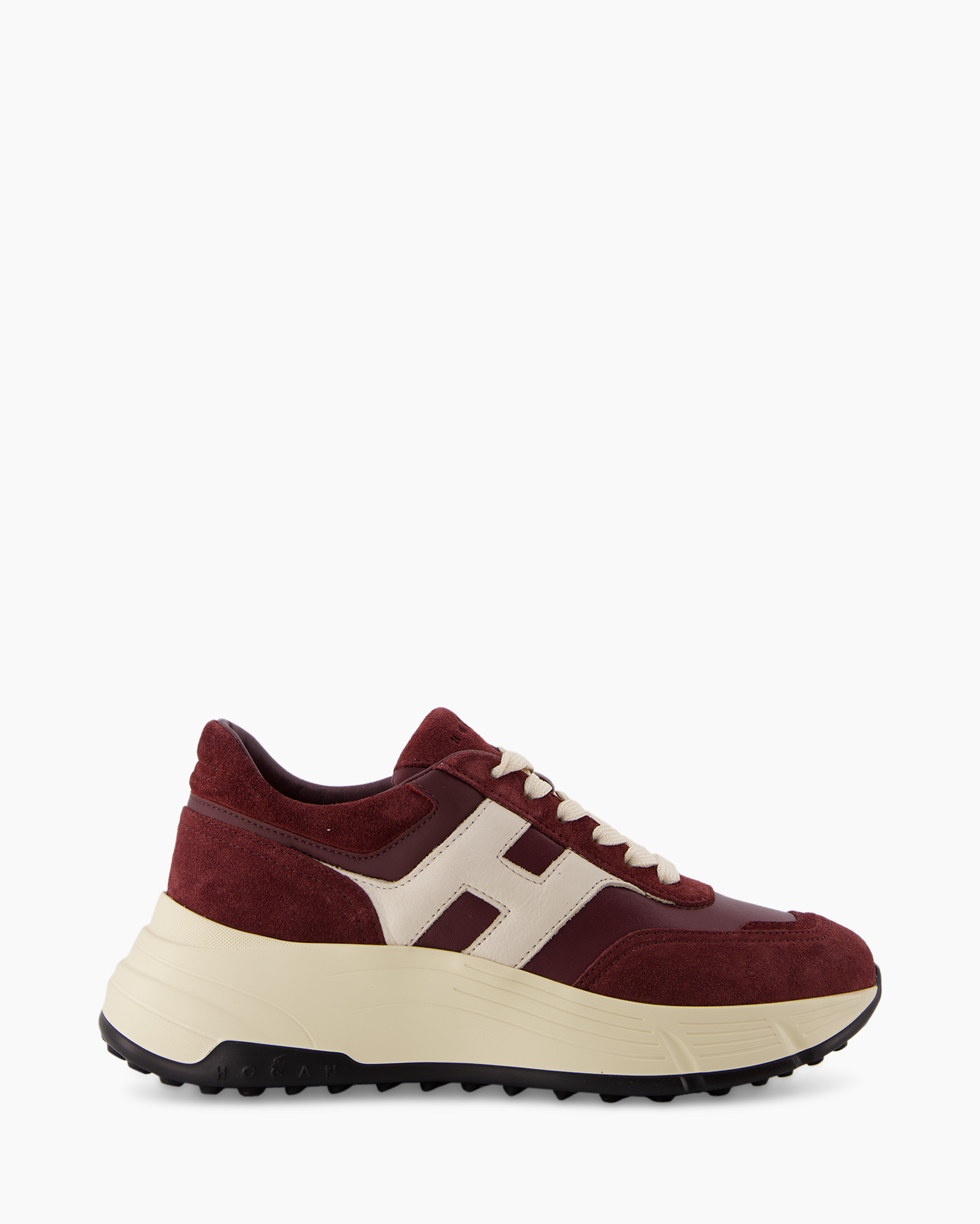 Sneaker H669 Allacciato Bordeaux