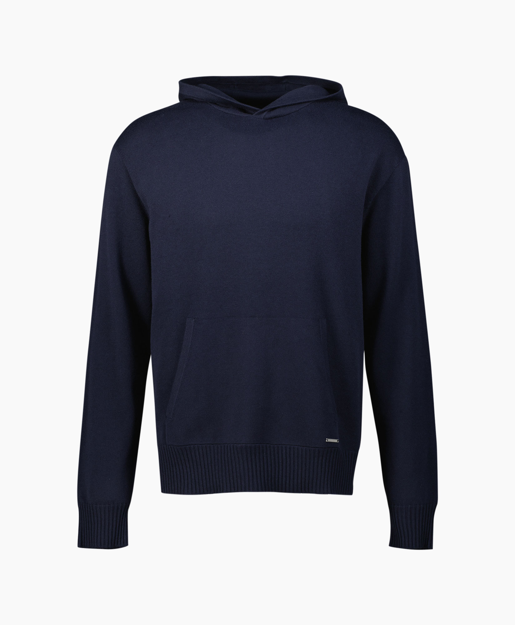 Hoodie Foton Donker Blauw