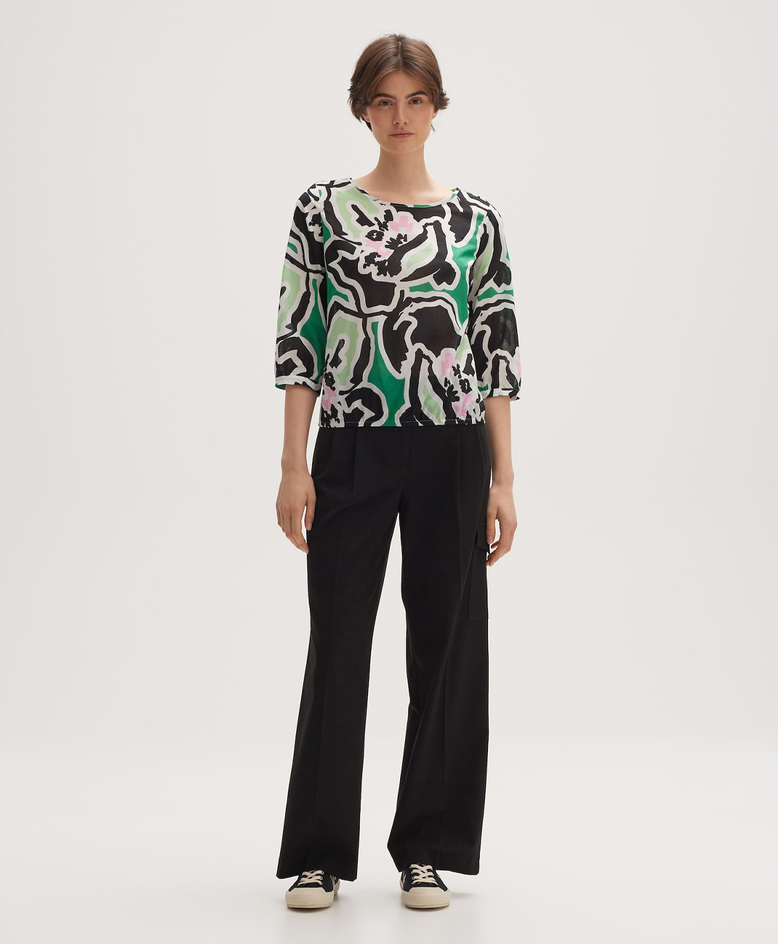Opus Blouse Fu Intense Groen