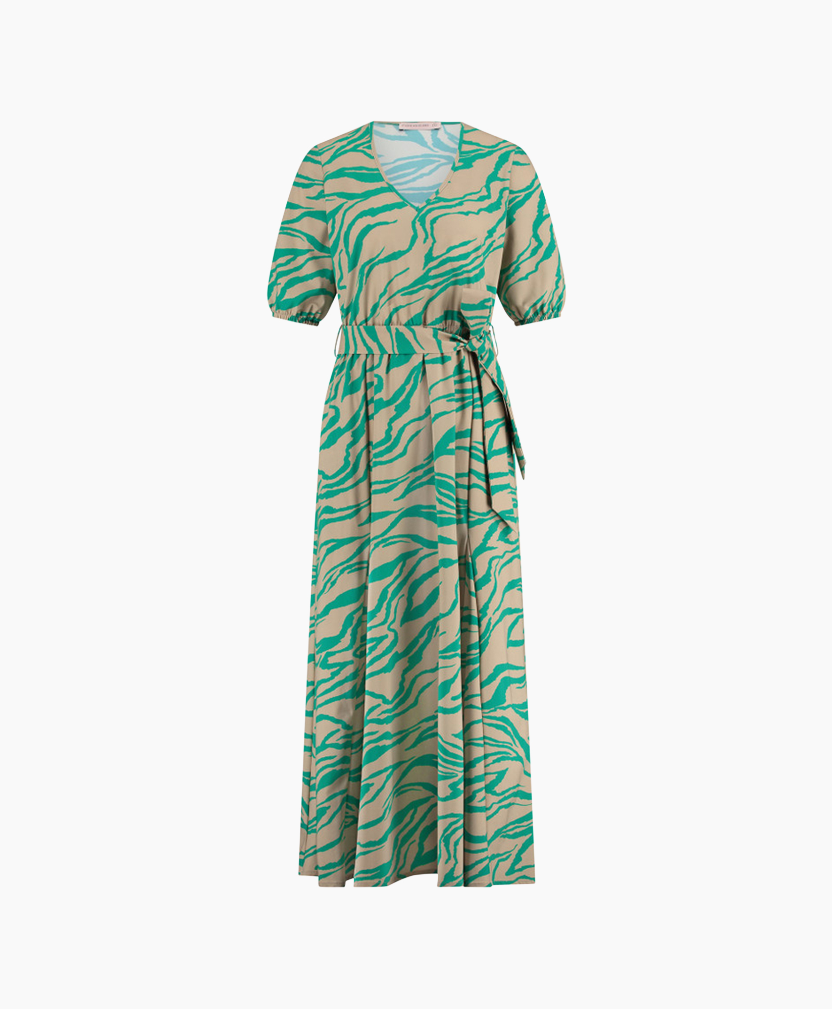 Jurk Kristie Tiger Dress Groen