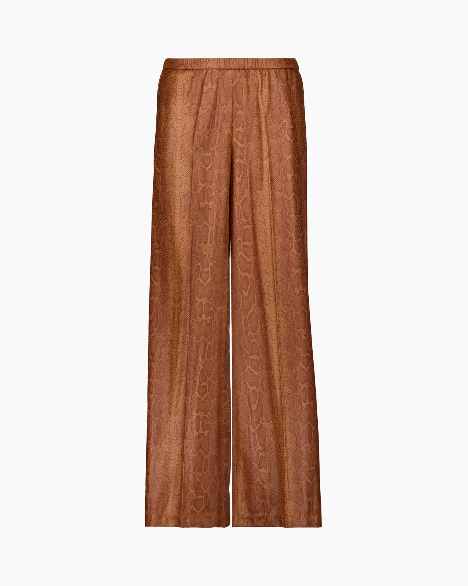 Broek Python Print Ecosuede Bruin