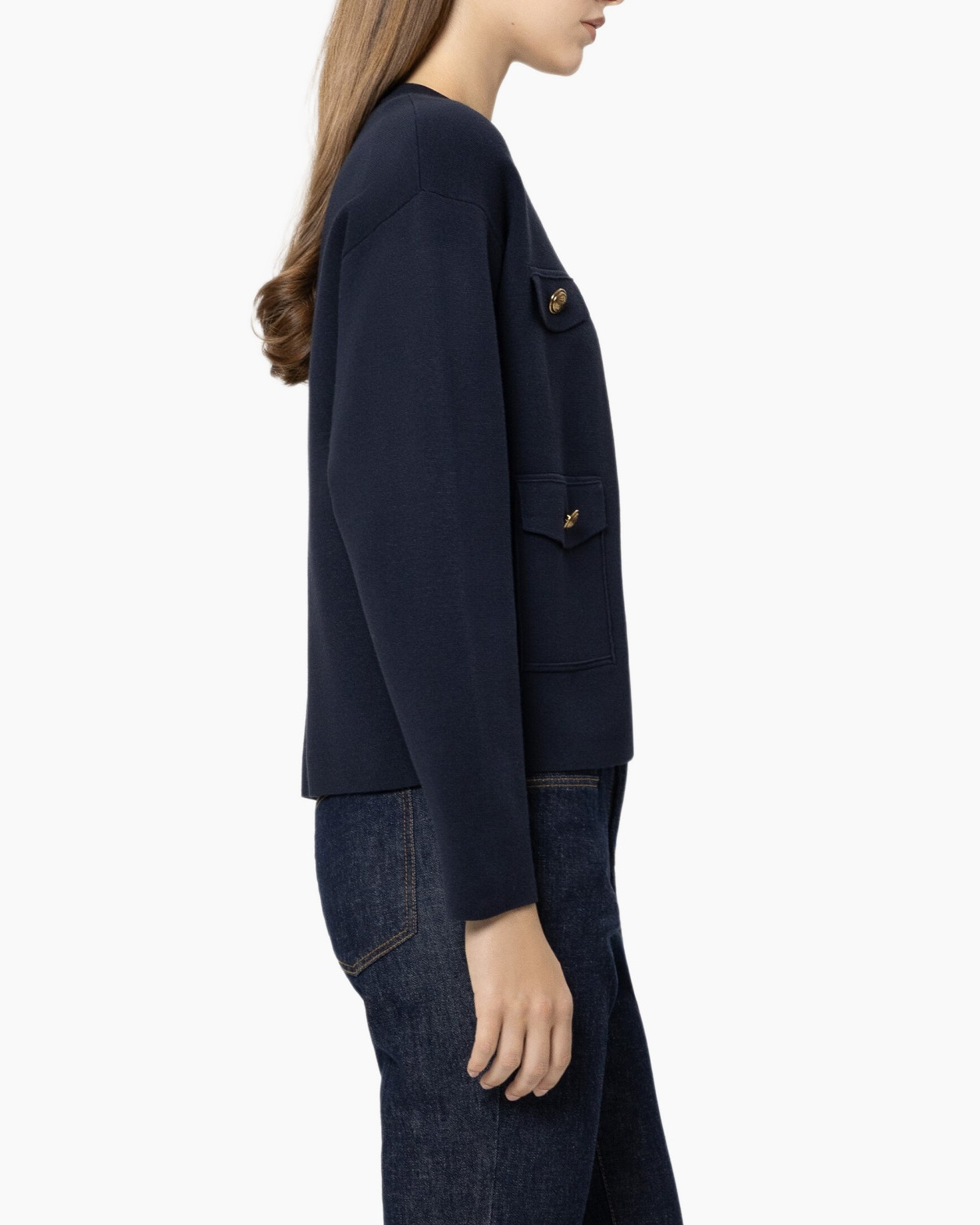 Coat, Blazer, Jacket, Person, Woman