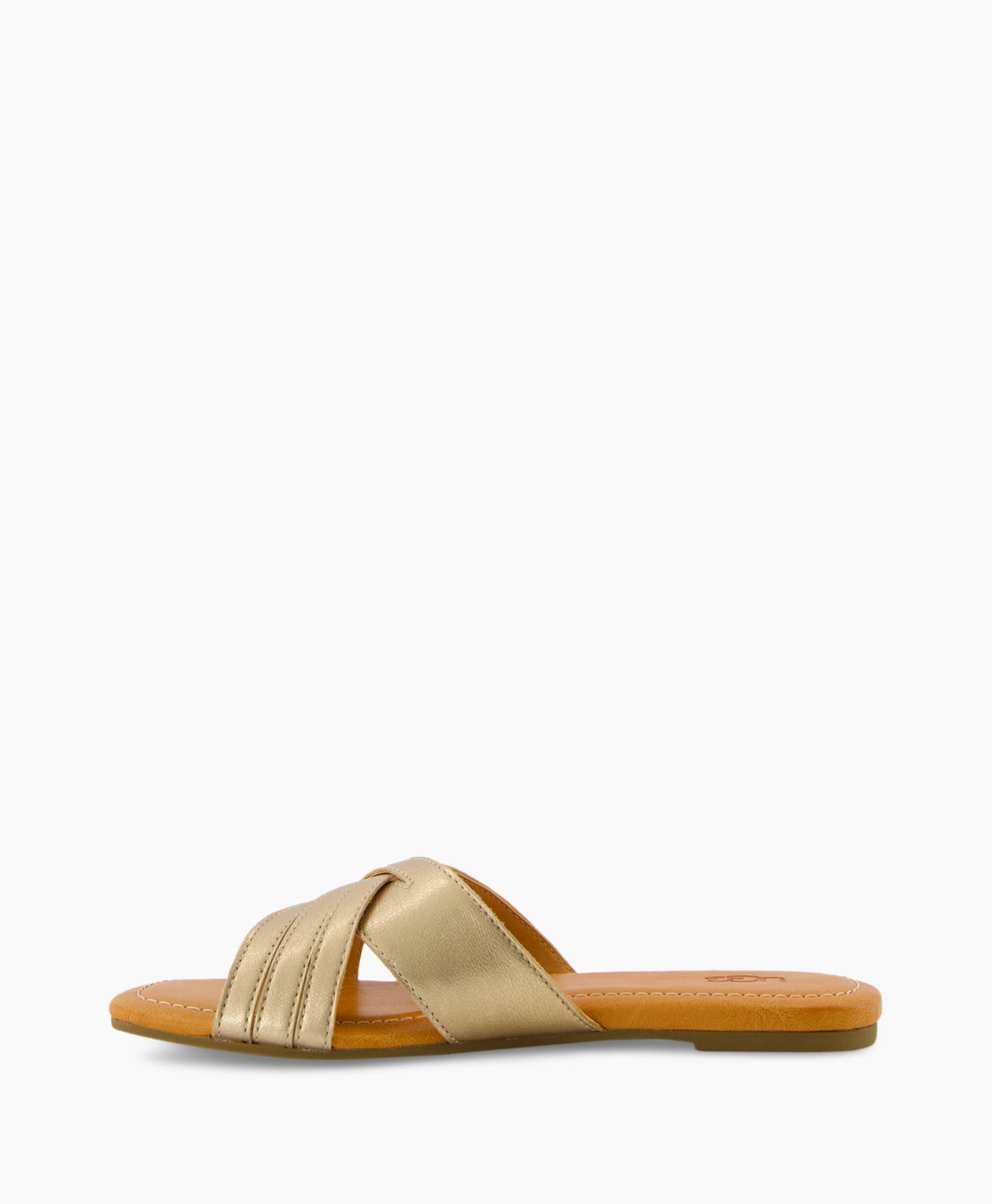 Sandaal Zonder Hak W Kenleigh Slide Goud Sandaal Zonder Hak W Kenleigh Slide Goud