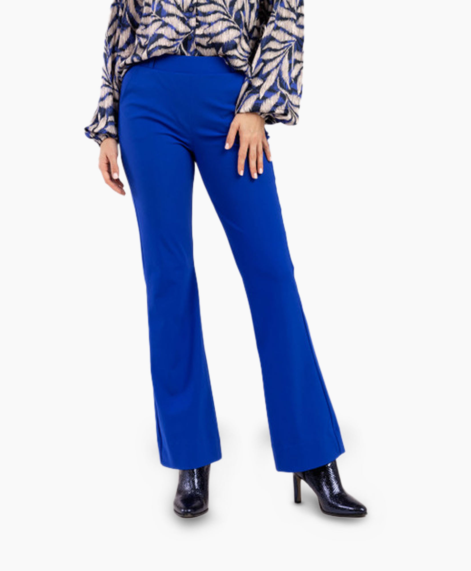 Broek Flair Bonded Trousers Blauw