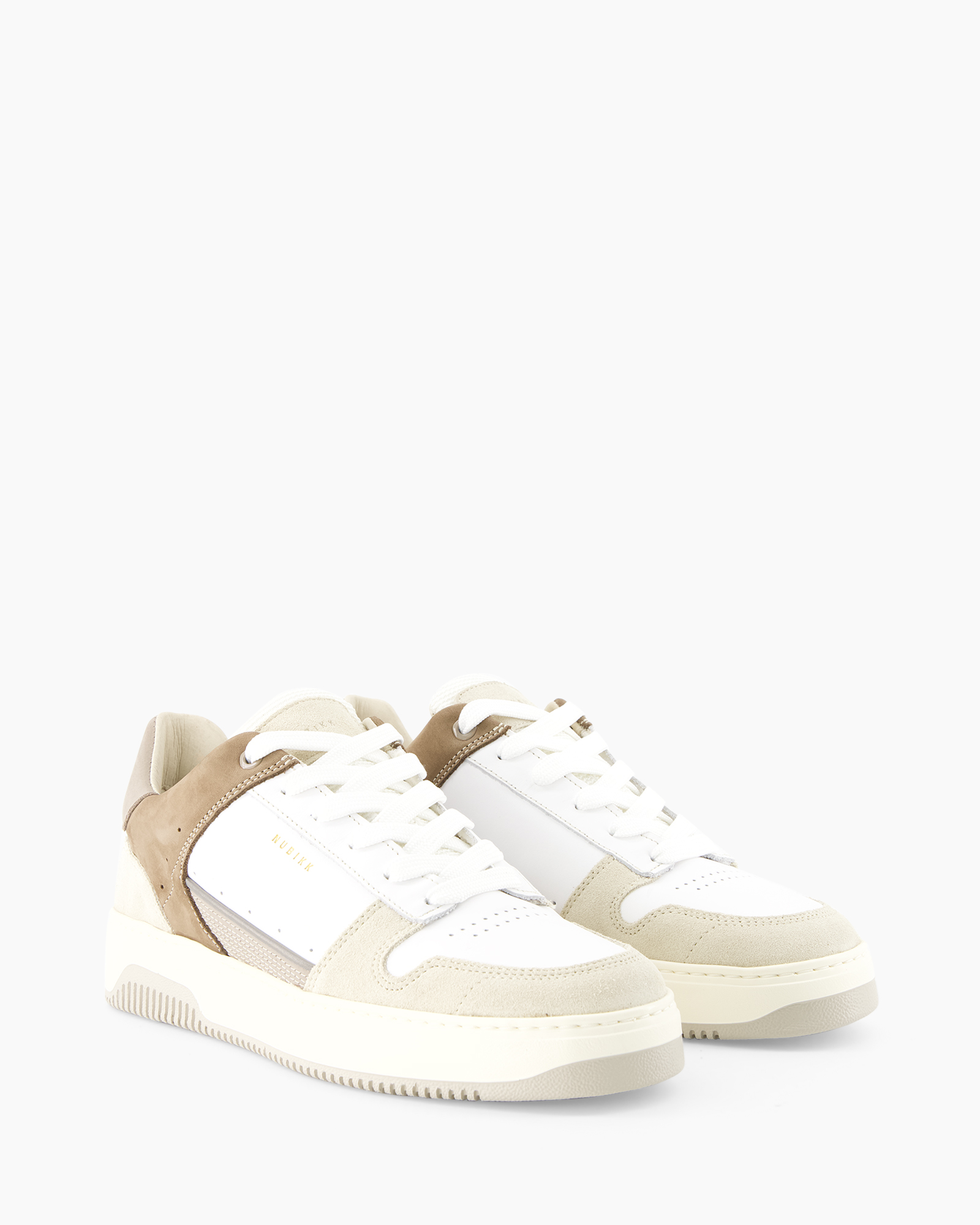 sneaker, schoen, sportief, platform, beige