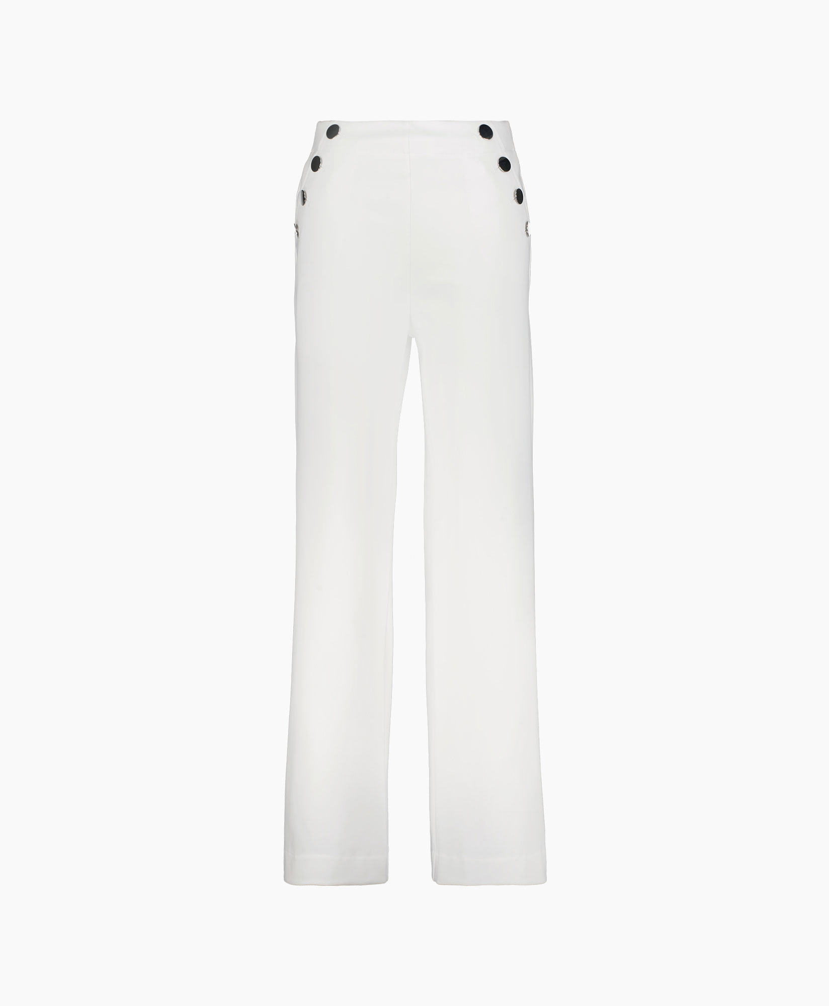 Broek Emy Bonded Trousers Wit