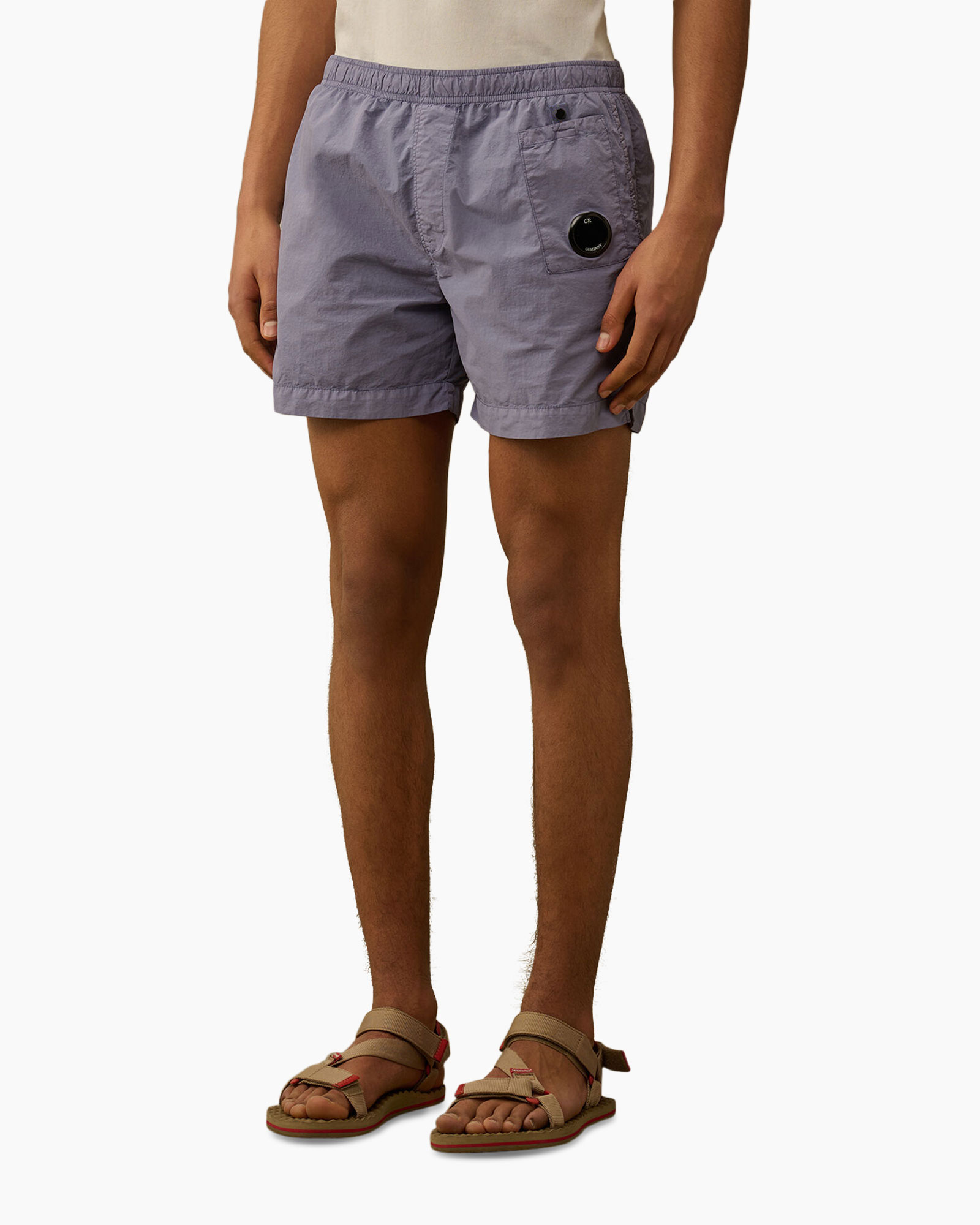 Korte Broek Lens Swim Shorts Lavendel