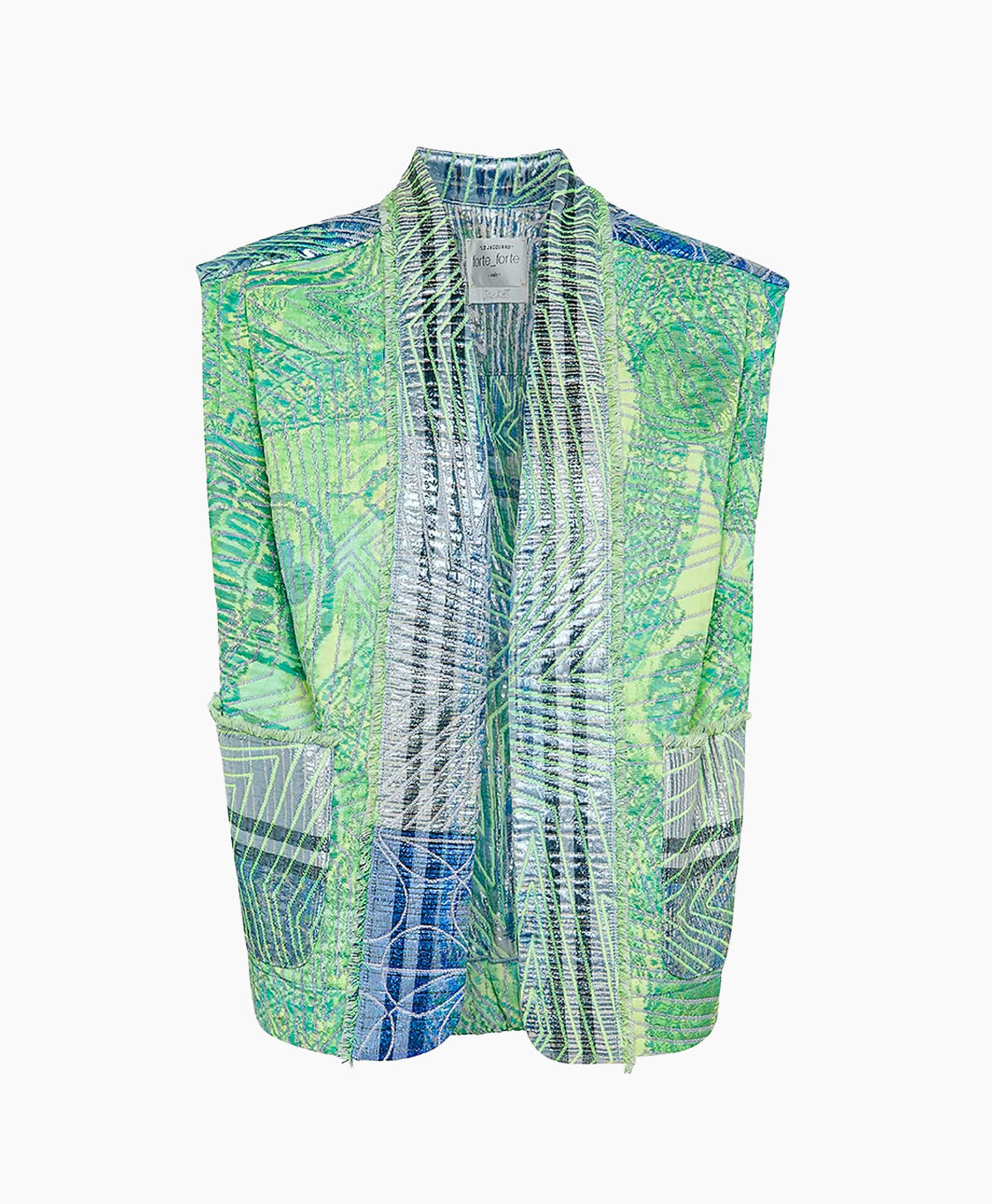 Forte- Forte Gilet 10301 Groen