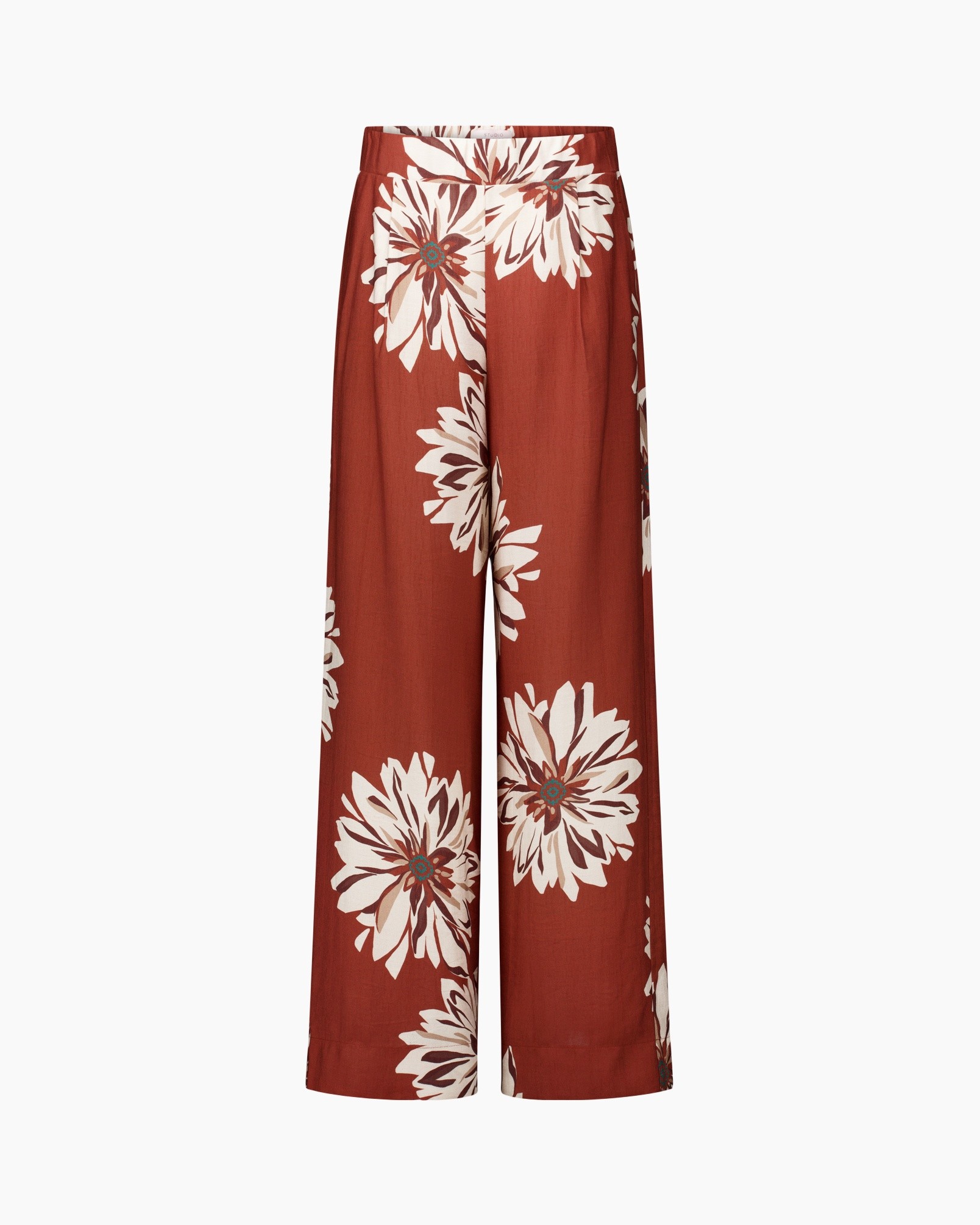 broeken, wijd uitlopend, bloemen, geprint, zomer