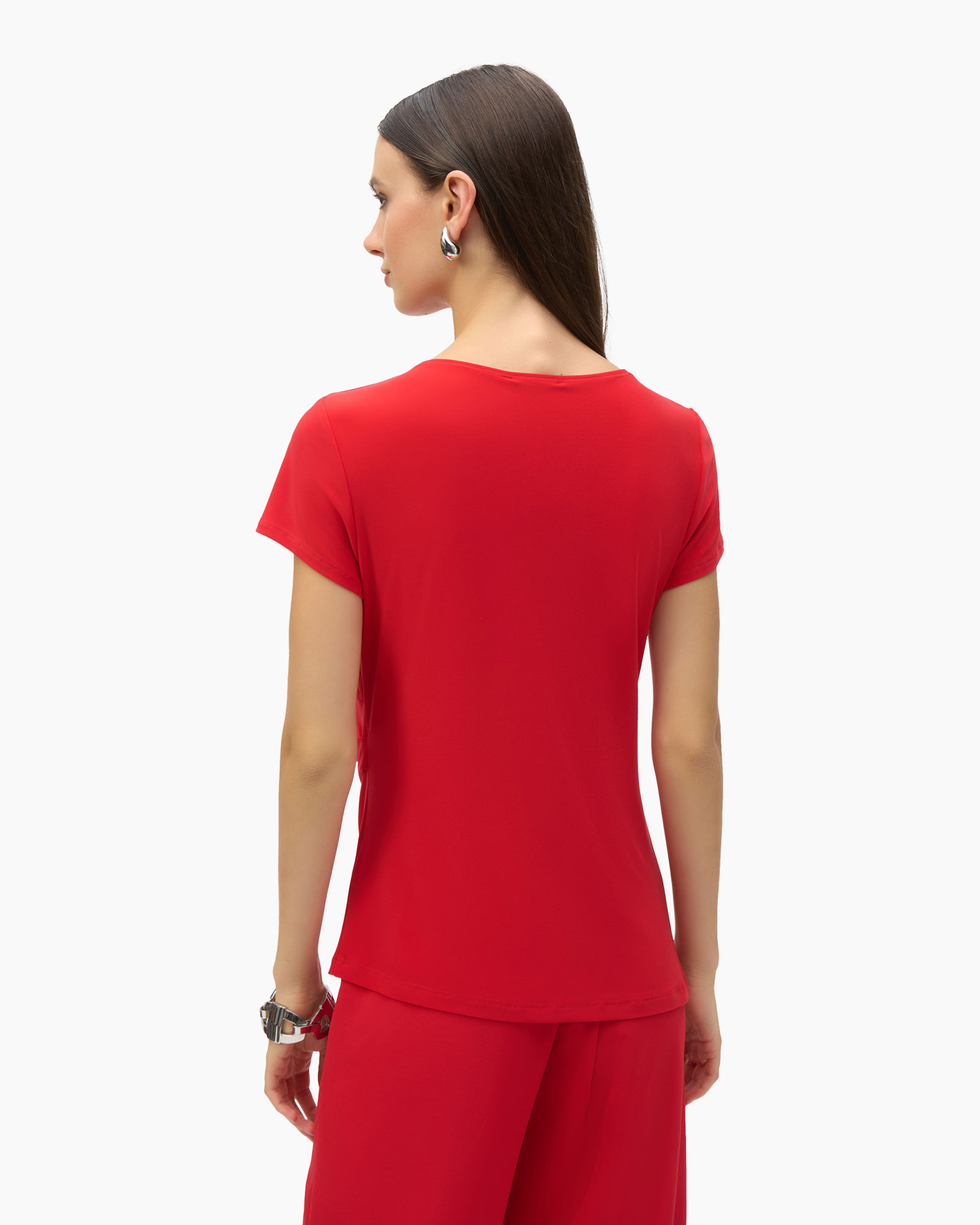 T-shirt Short Sleeve Rood