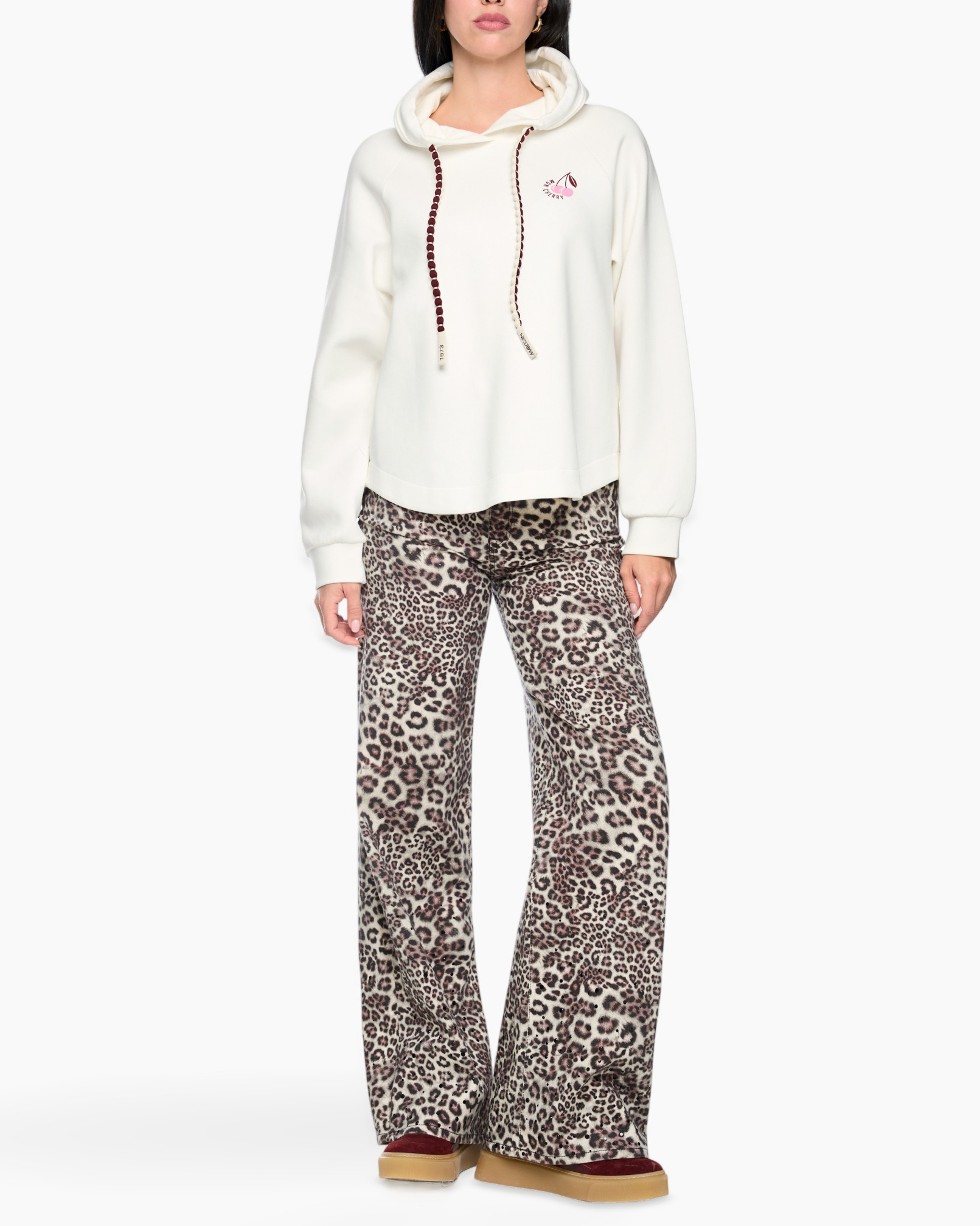 hoodie, crw hoodie, solid, leopard print, broek