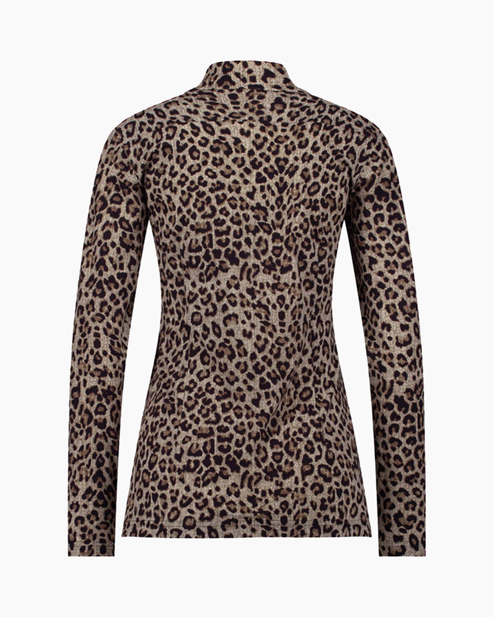 Blouse Poppy Leopard Shirt Beige