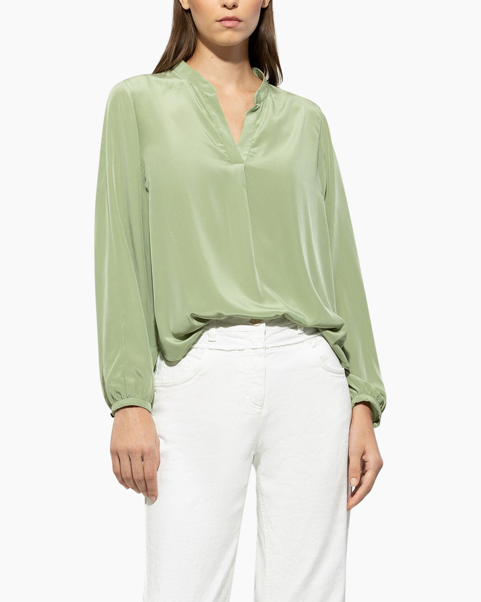 Blouse 218570/3597-0 licht groen
