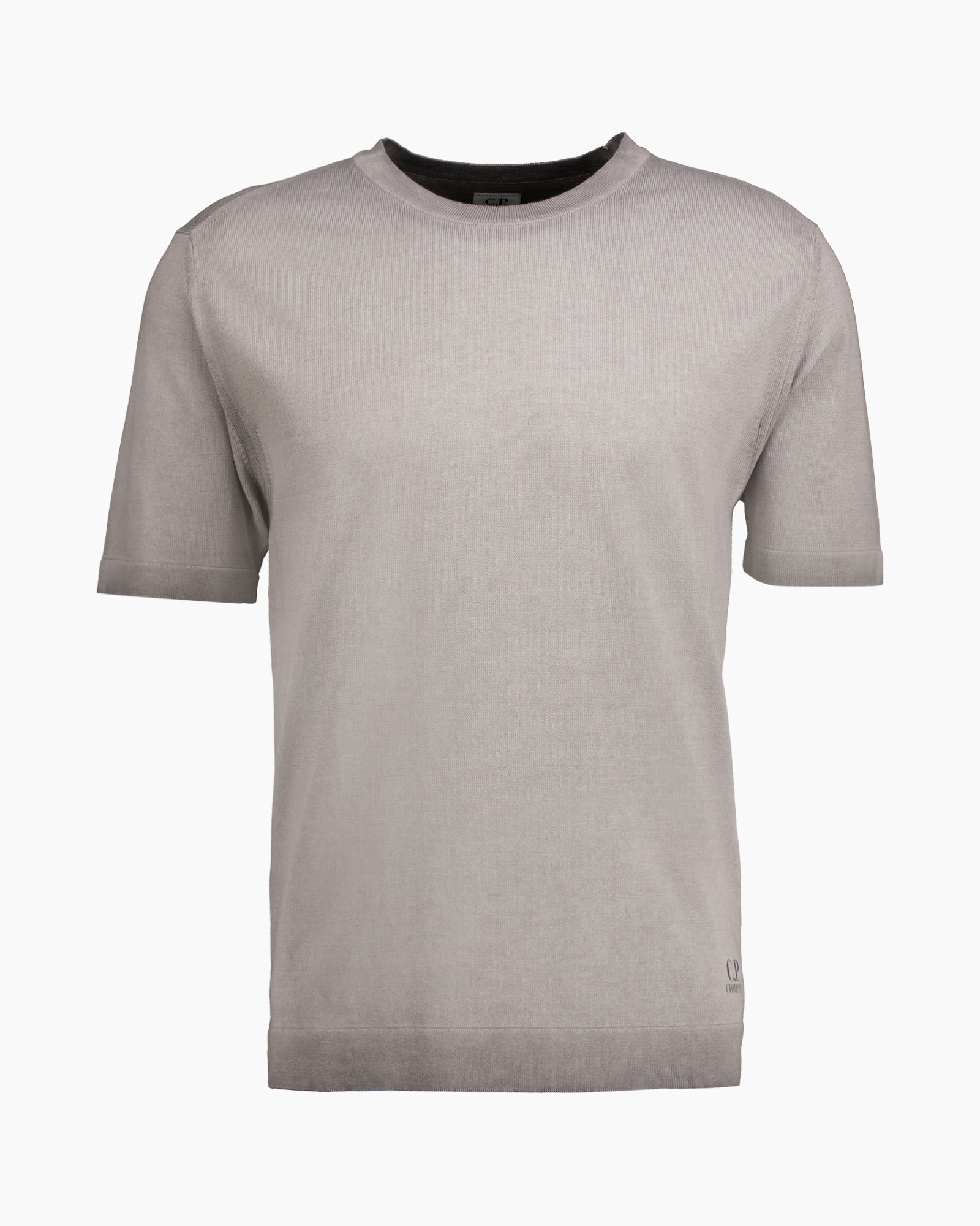 T-shirt Korte Mouw Short Sleeve Knit Zwart