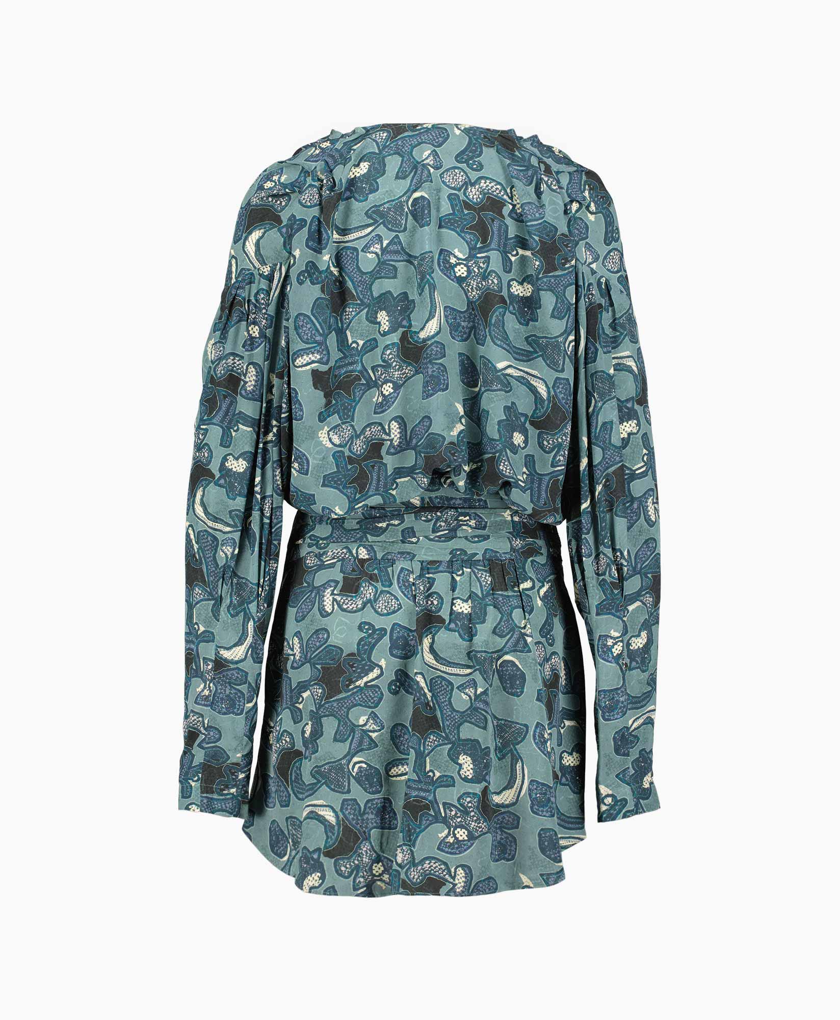 Iro Mini Jurk 23wwp33fontana Blauw