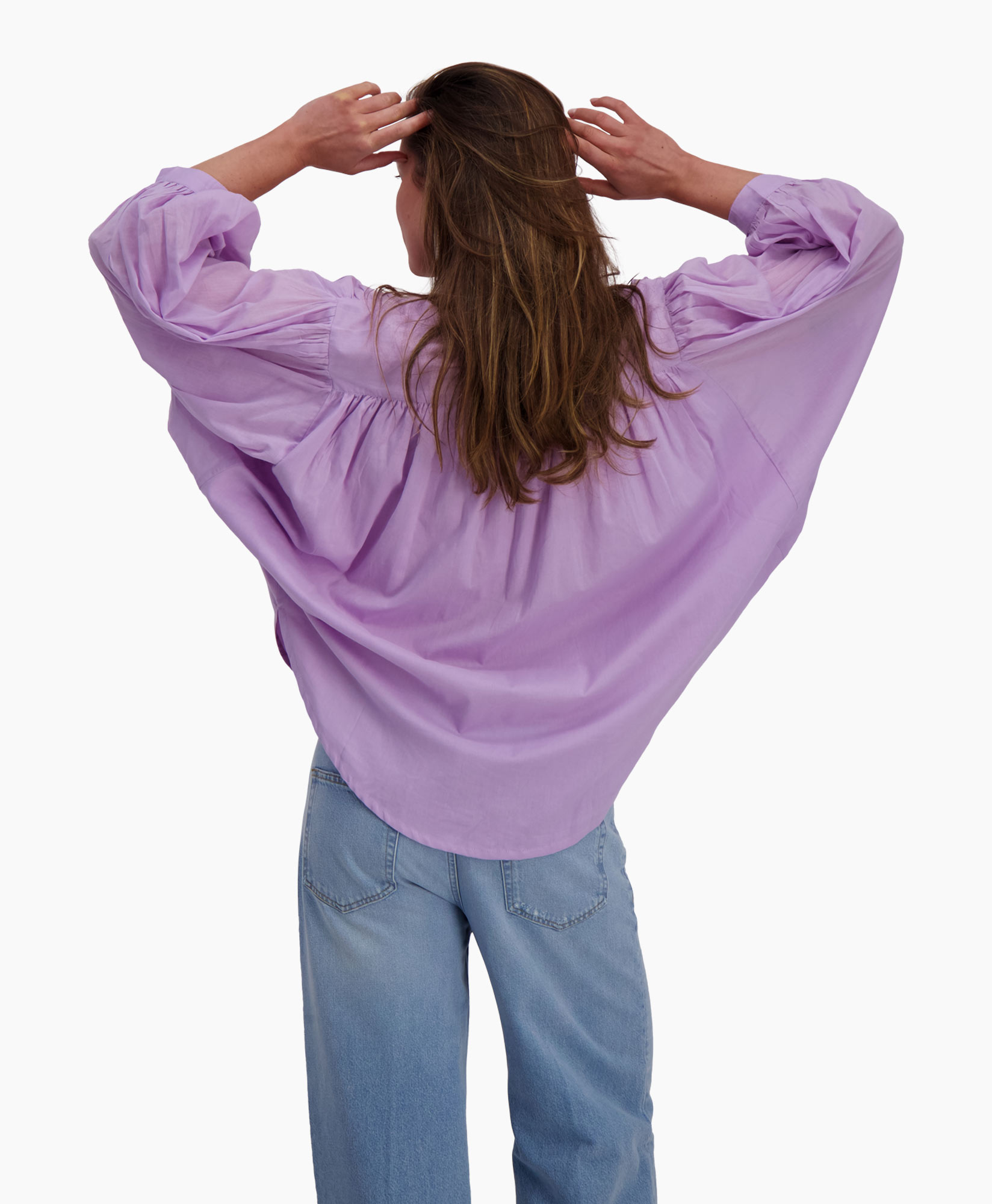 Blouse Balloon Lila